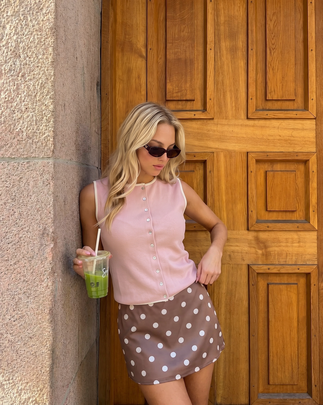 Liora Satin Skirt