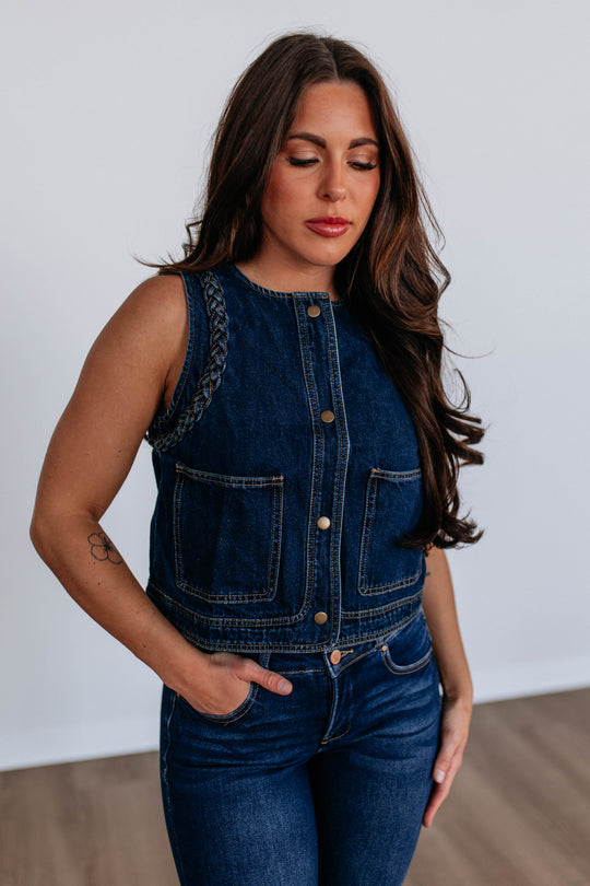 Joan Denim Vest