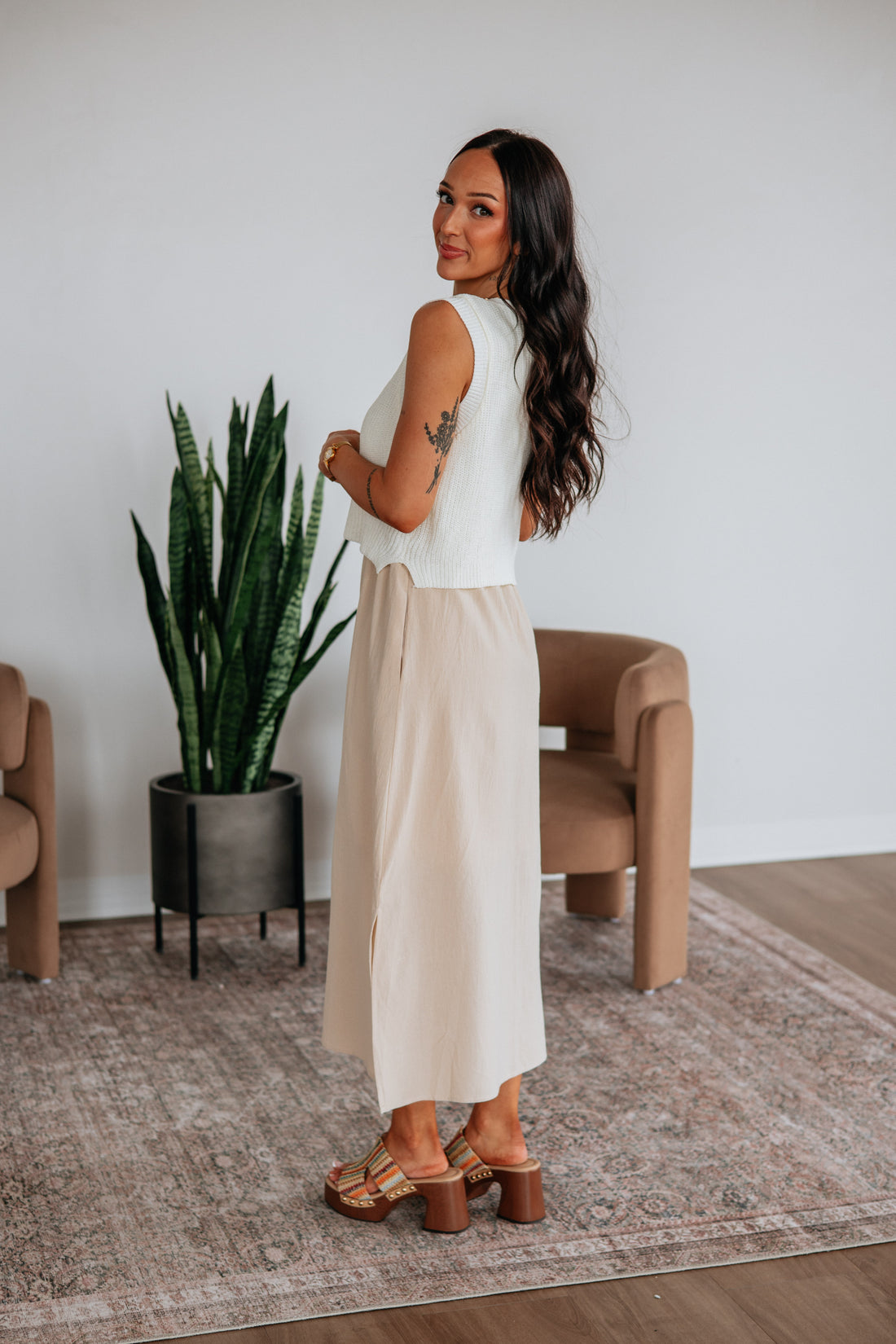 Cali Contrast Dress