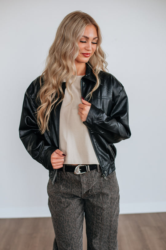 Serina Leather Jacket