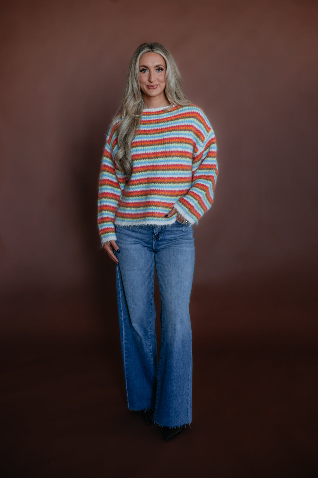 Carie Striped Sweater
