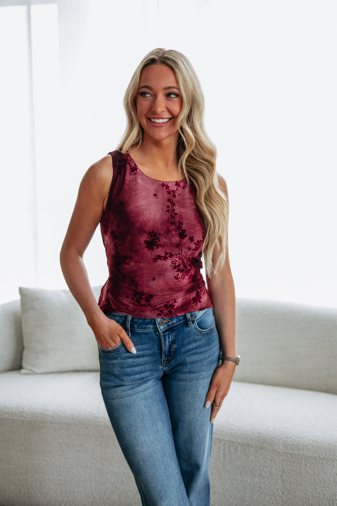 Estela Floral Top