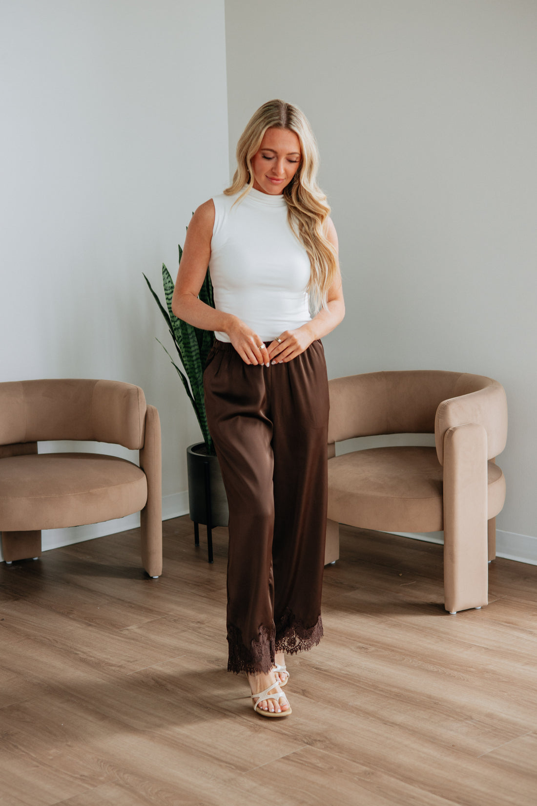 Jacquie Satin Pants