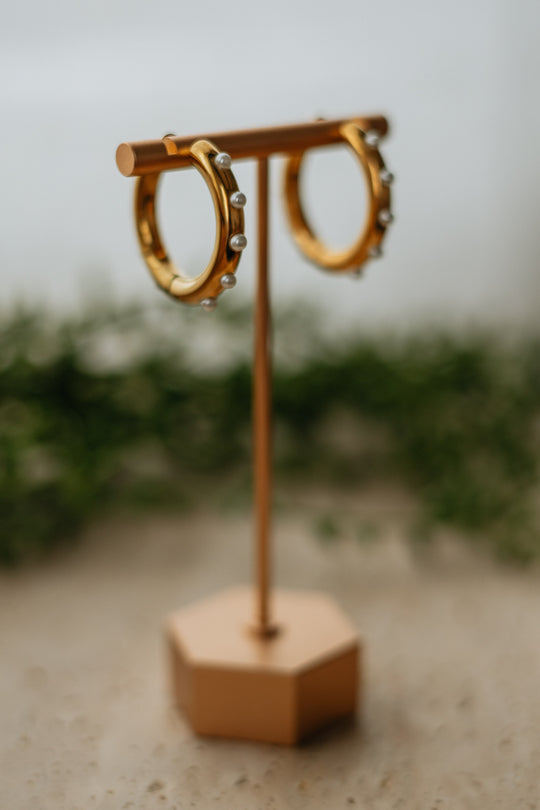 Lyra Hoop Earrings