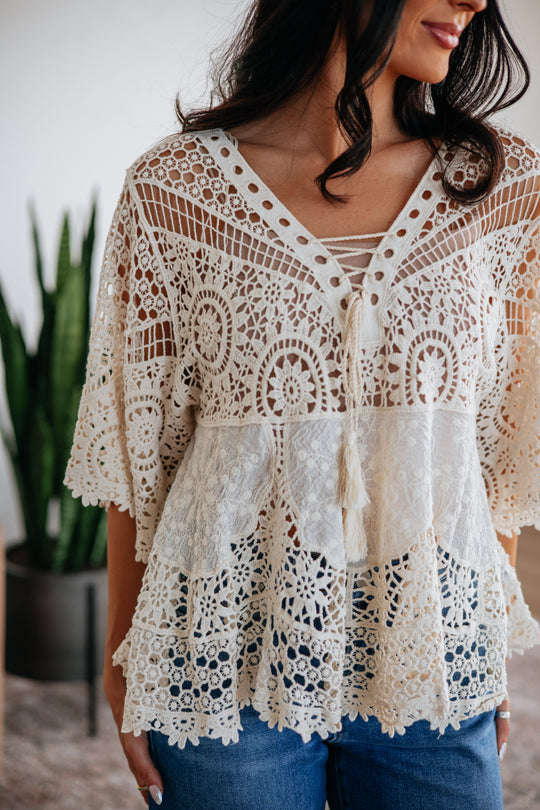 Aveline Crochet Top