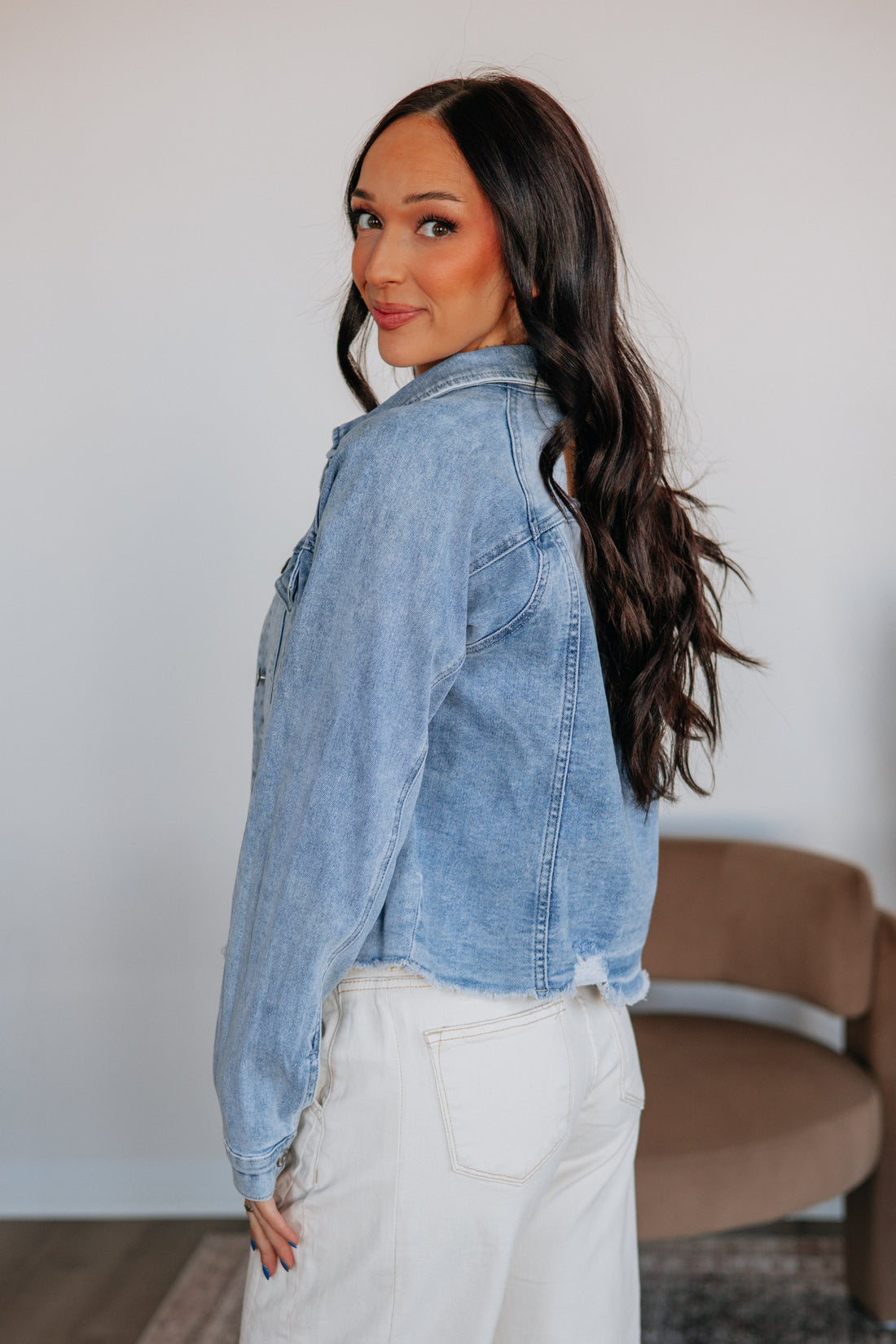 Makena Mica Denim Jacket