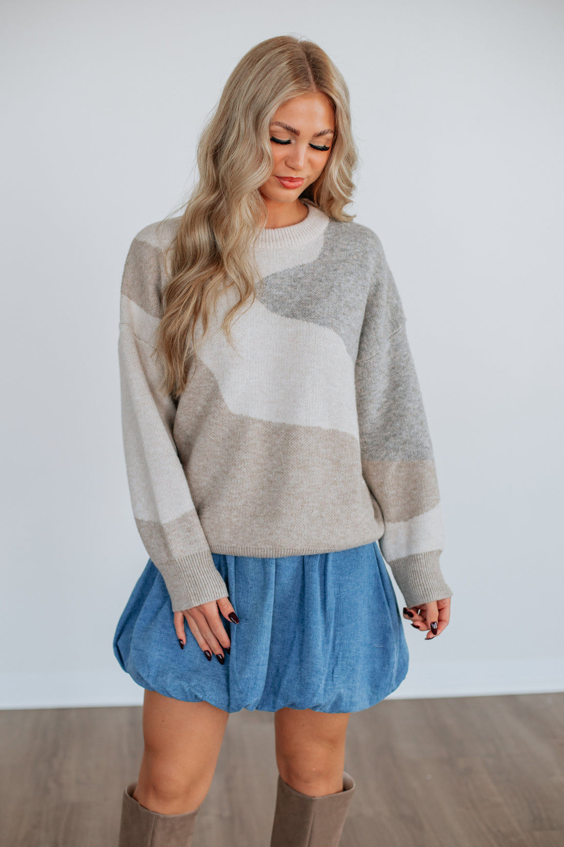 Karana Denim Skirt