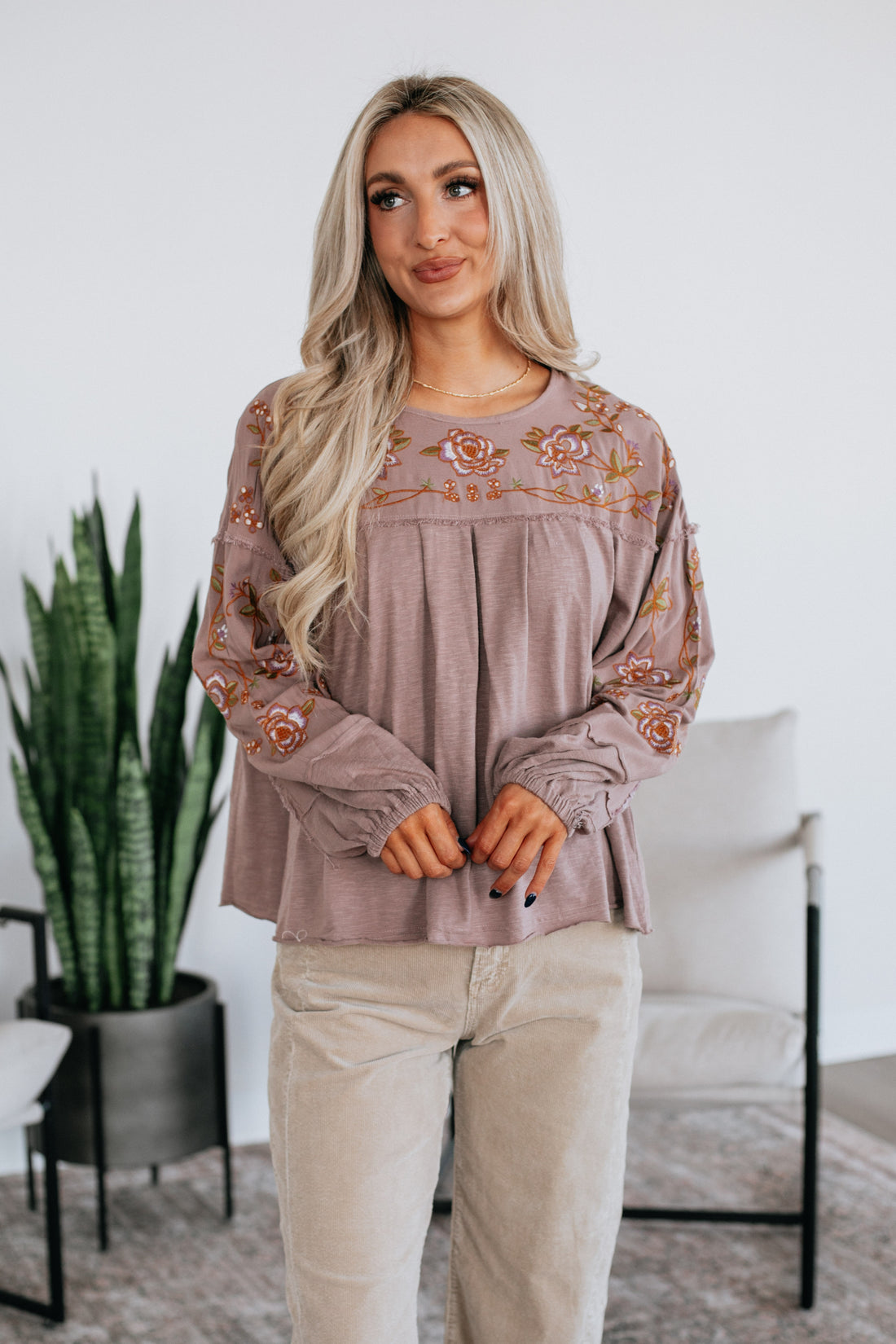 Jasmina Floral Top