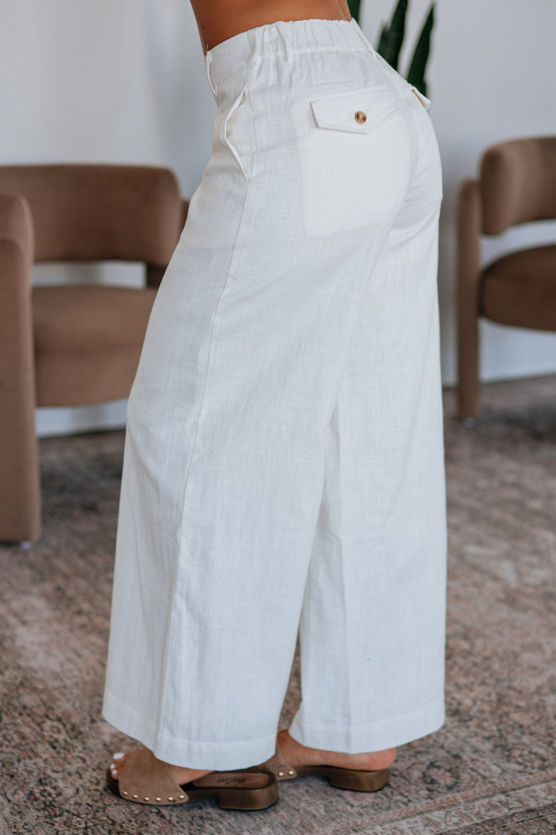 Chaylie Linen Pants