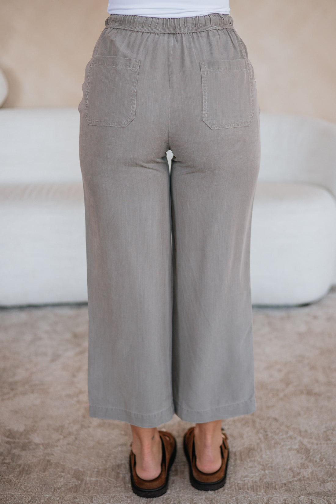 Duncan Casual Pants - Earth Grey