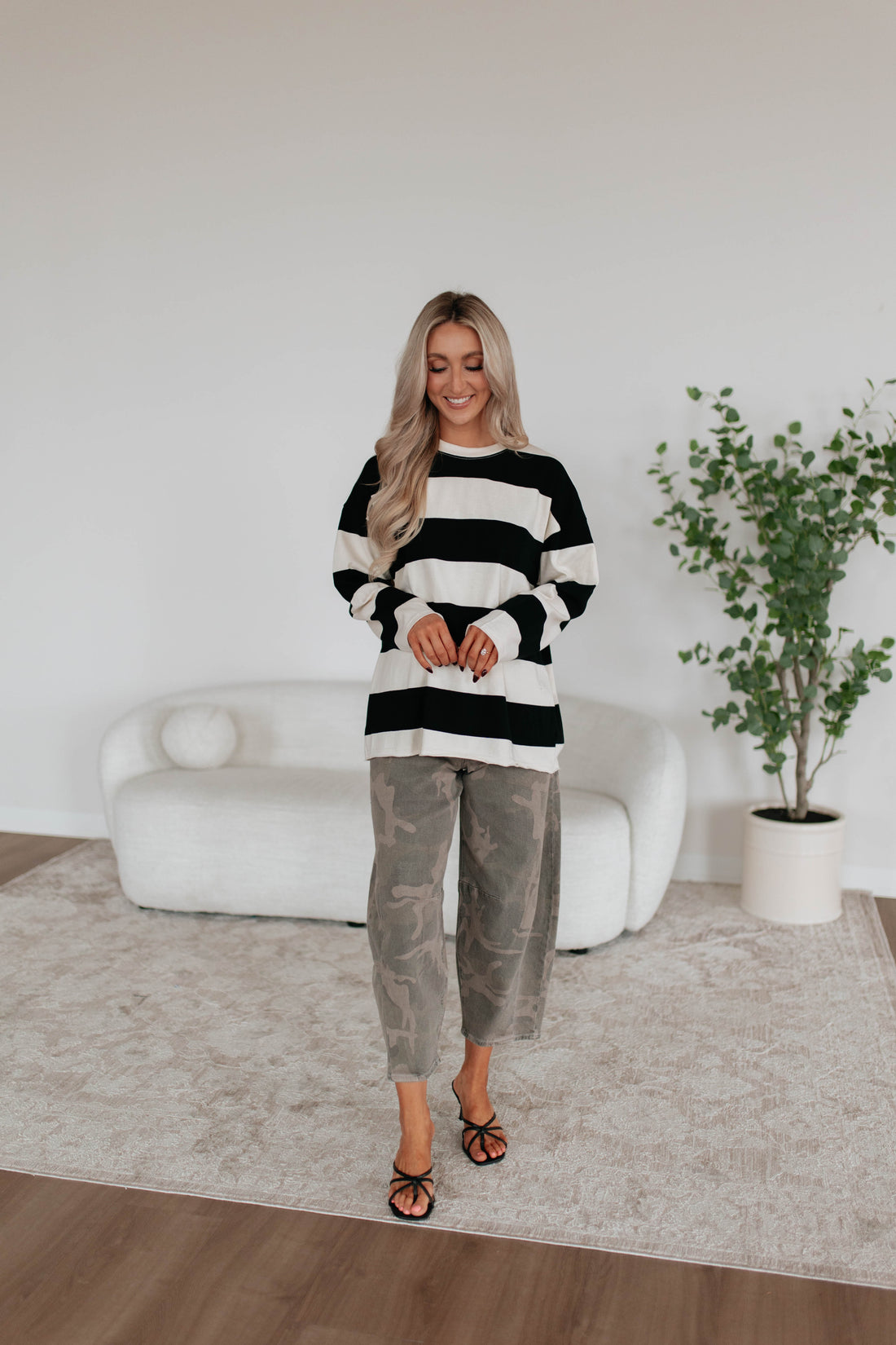Olympia Striped Top