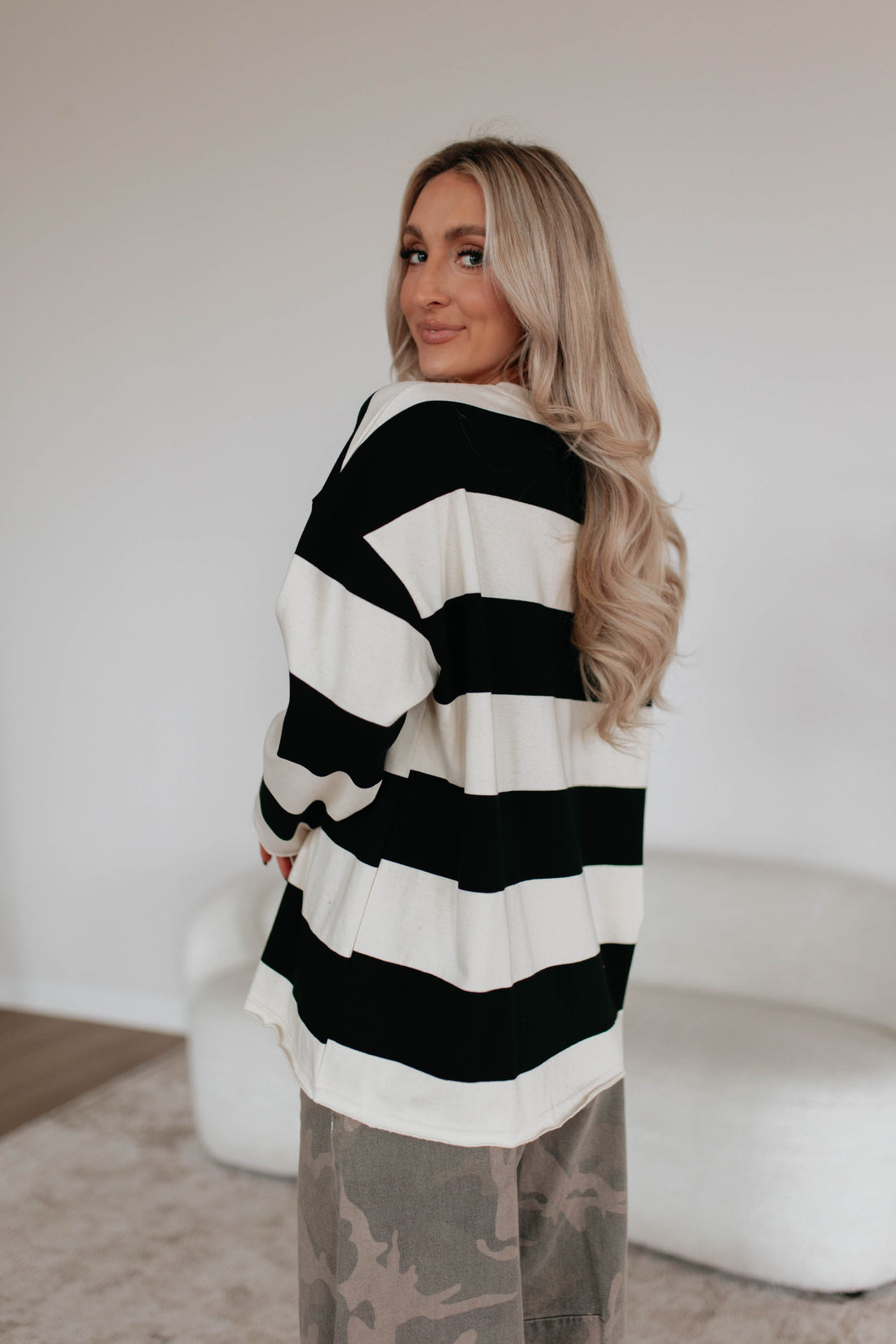 Olympia Striped Top