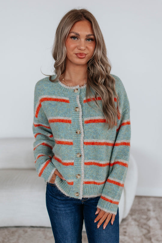 Andi Striped Cardigan