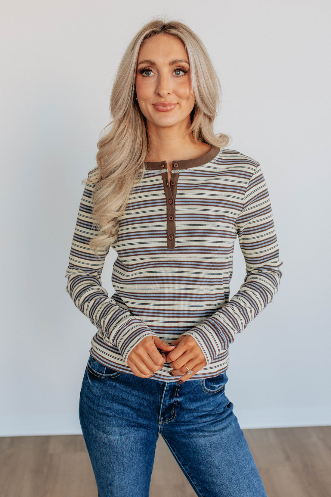 Braylie Striped Top