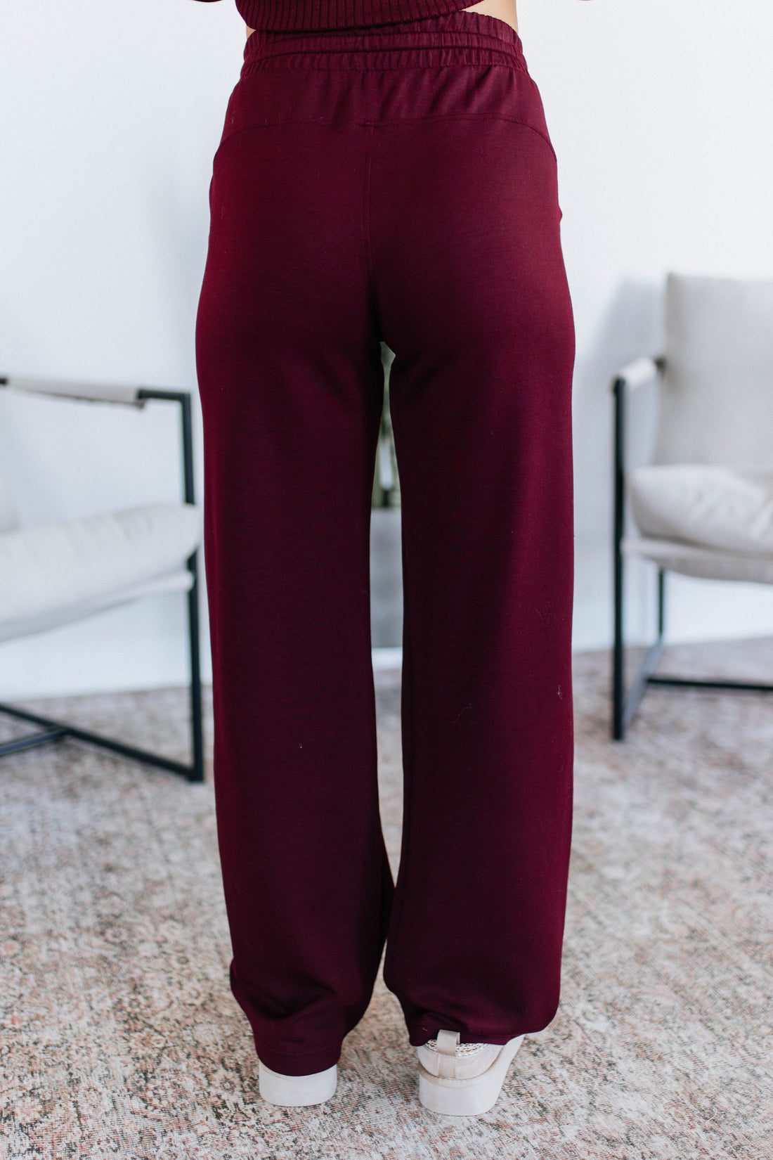 Kirsten Lounge Pants - Dark Cherry
