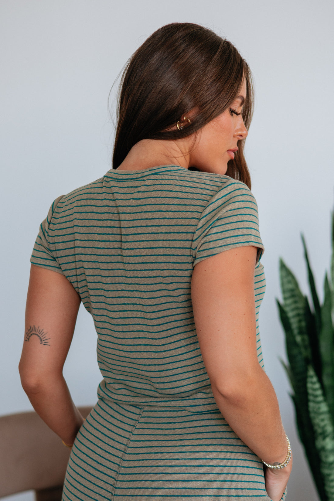 Kacie Striped Tee