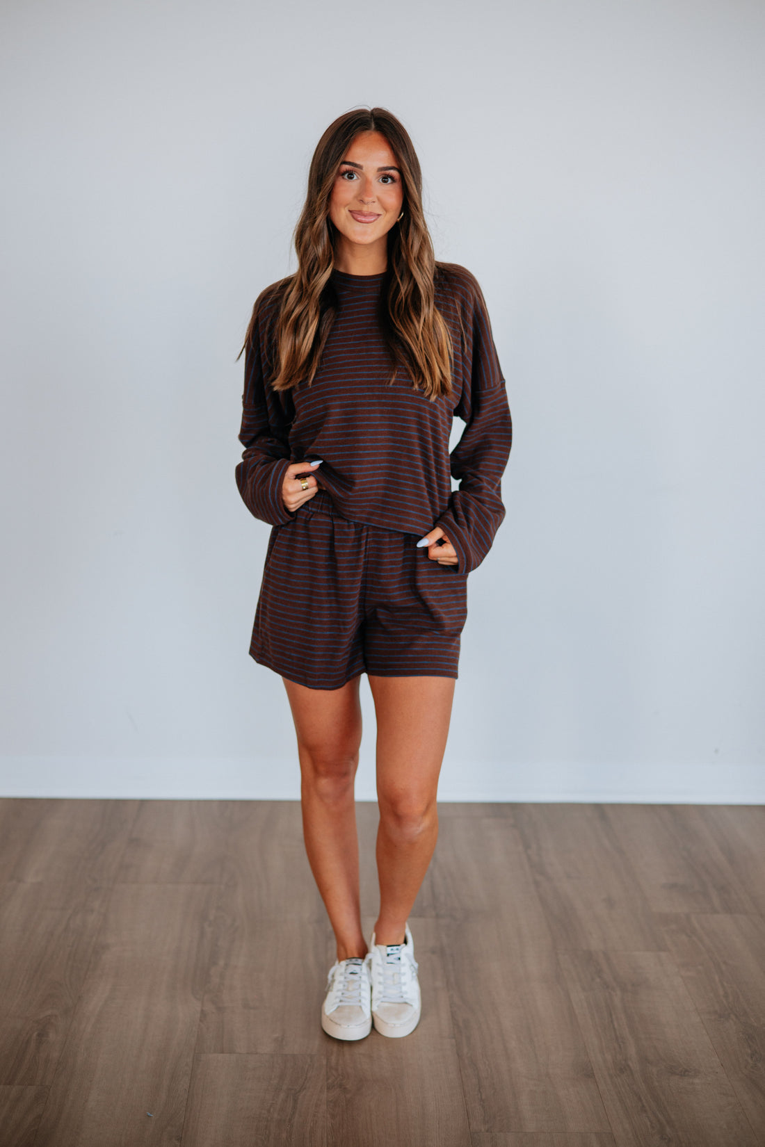 Kacie Striped Shorts
