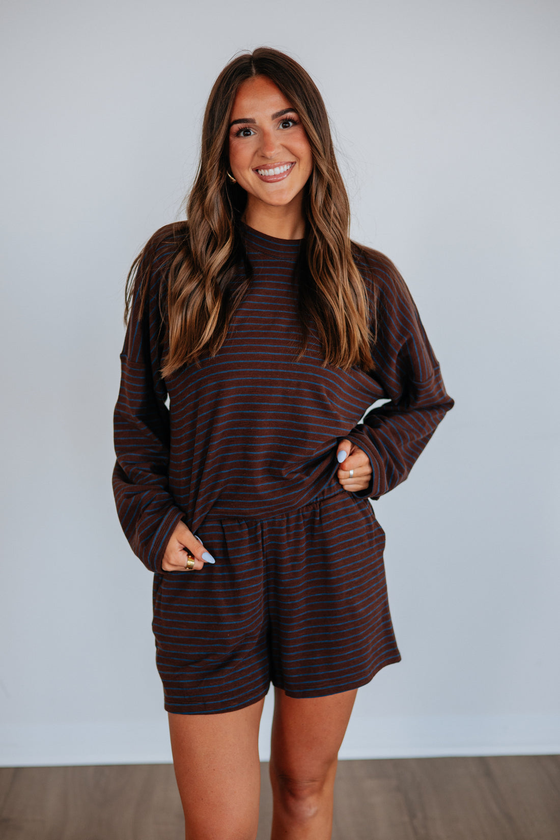 Kacie Striped Shorts