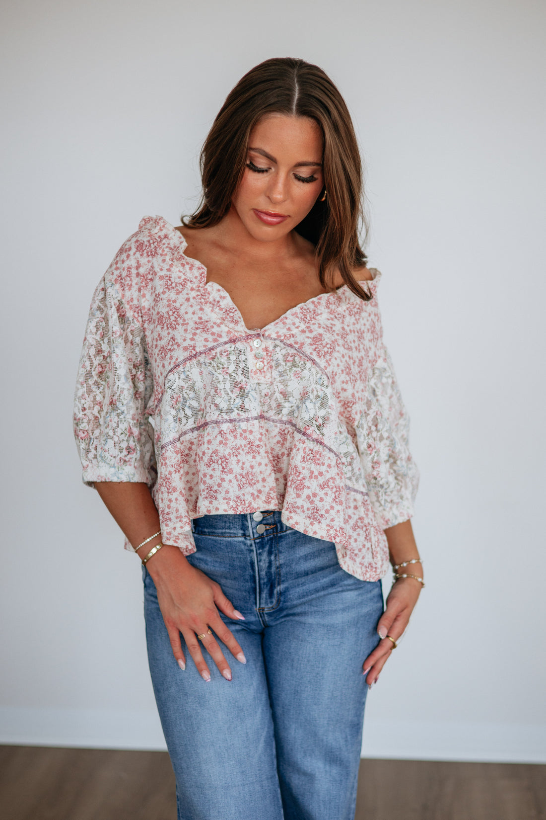 Katya Floral Top