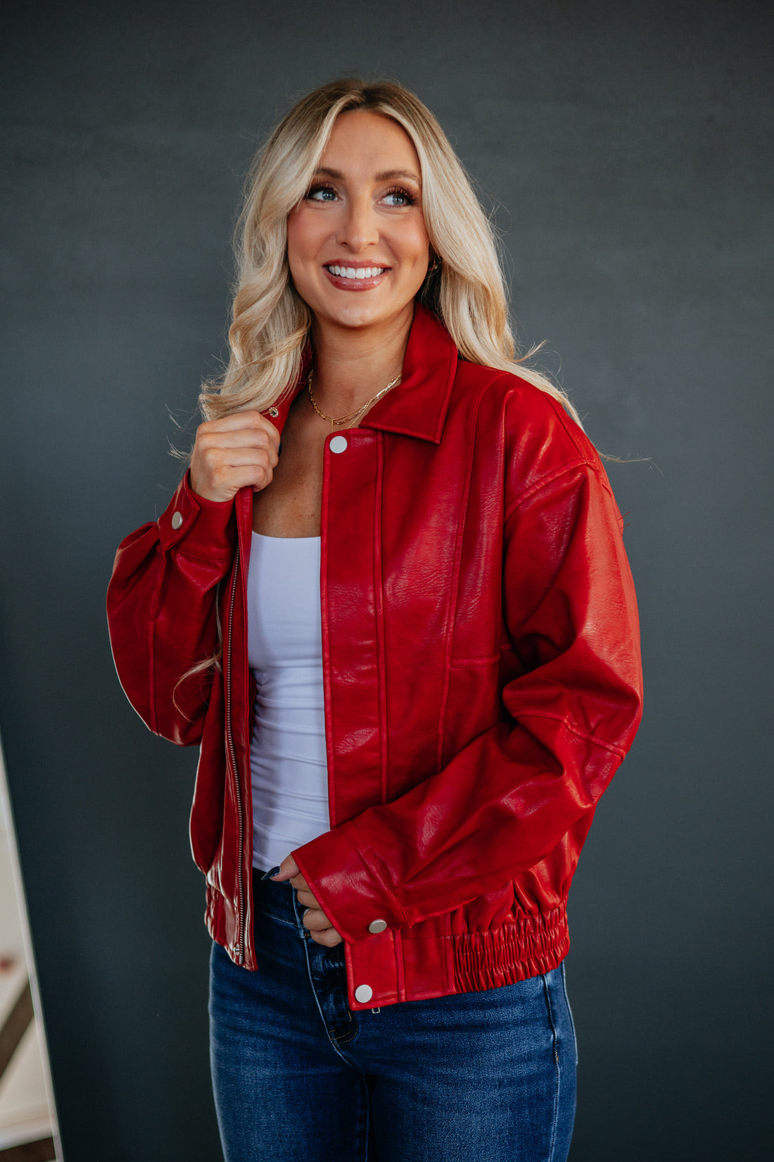 Mazie Leather Jacket