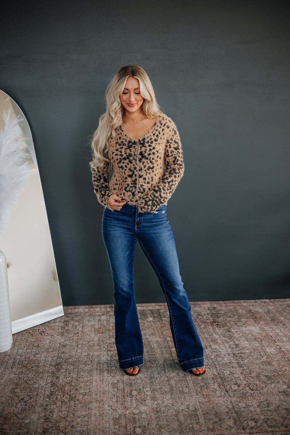 Selia Leopard Cardigan