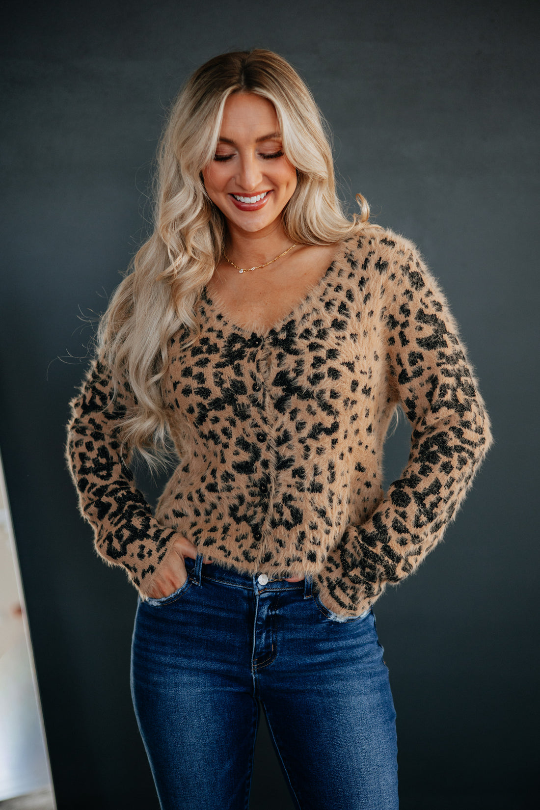 Selia Leopard Cardigan