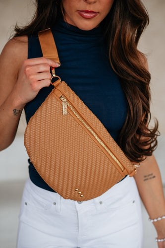Cyndie Woven Bum Bag