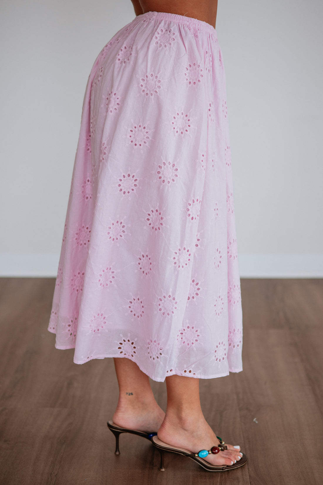 Eveline Eyelet Skirt