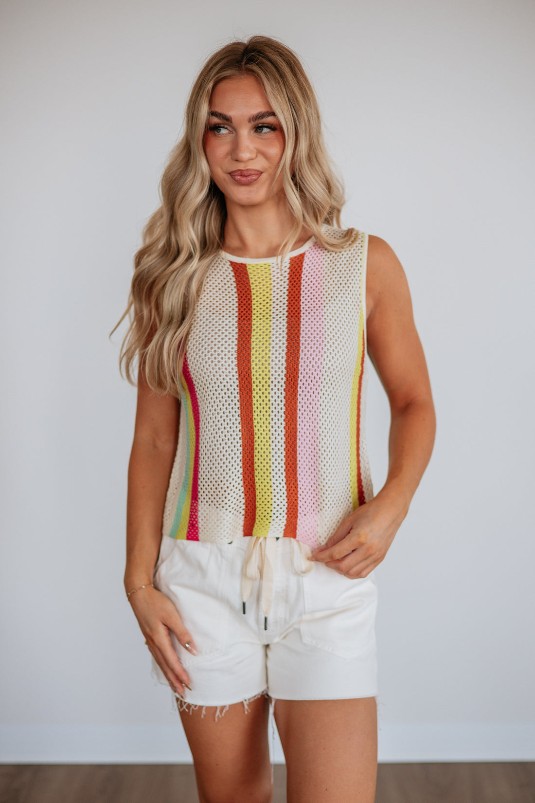 Alena Striped Top