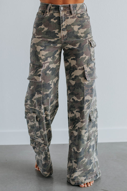 Nori Hidden Cargo Jeans