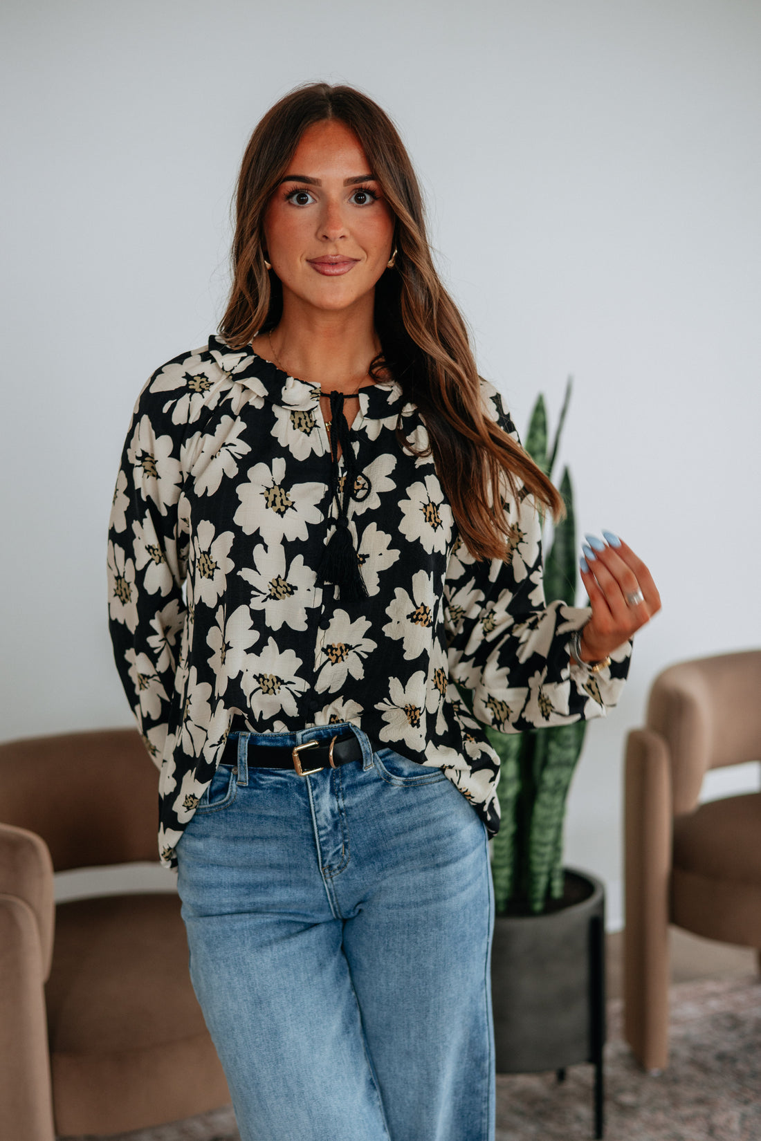 Lennon Floral Top