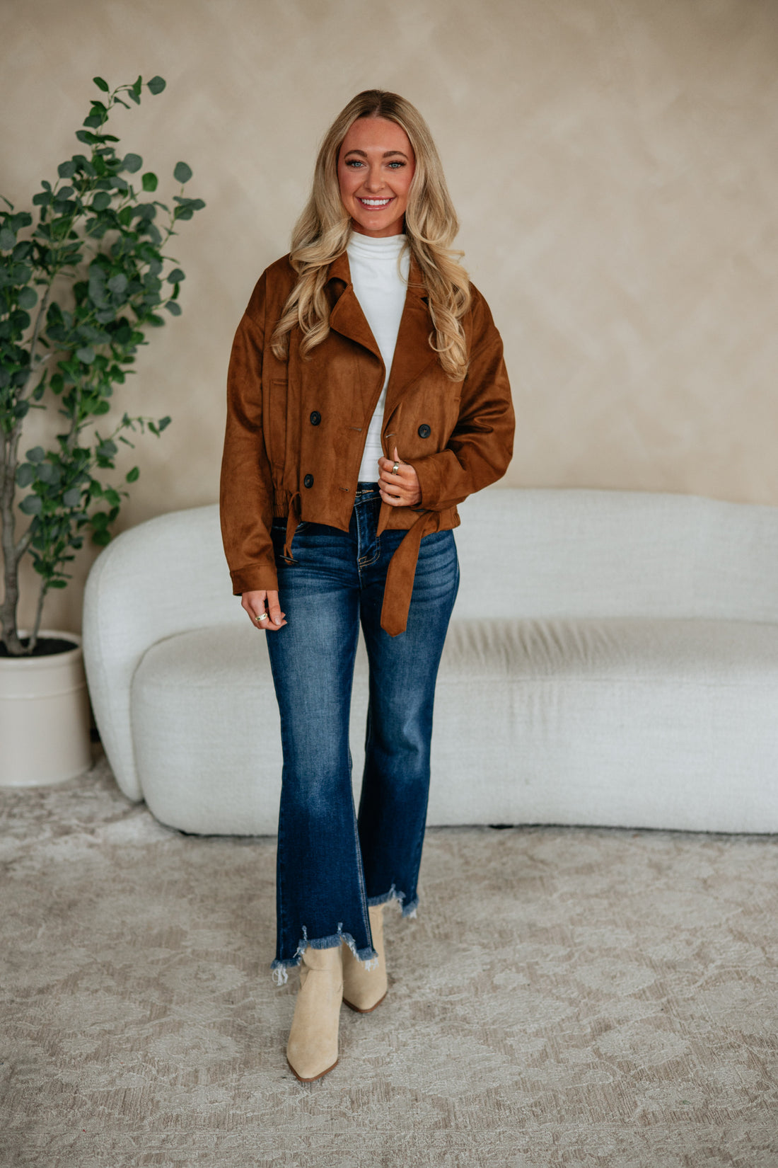 Shaunie Suede Jacket