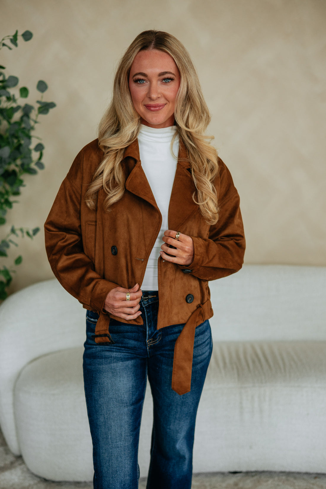 Shaunie Suede Jacket