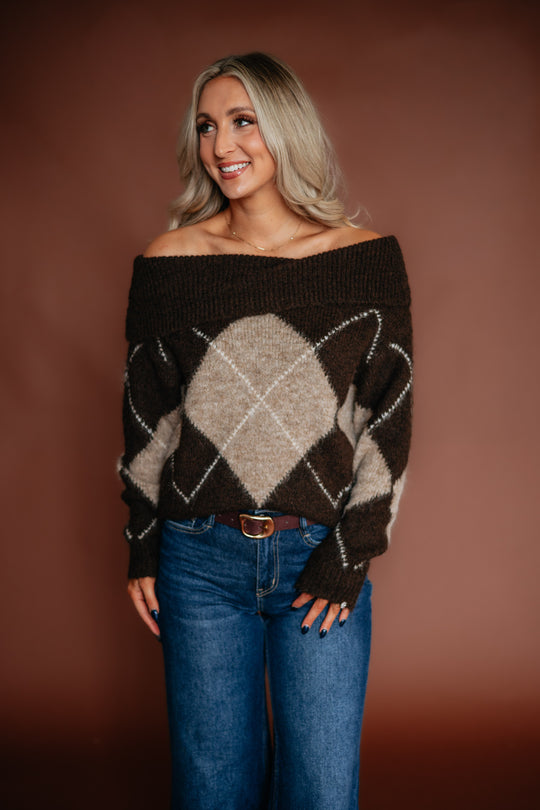 Brielle Off The Shoulder Sweater
