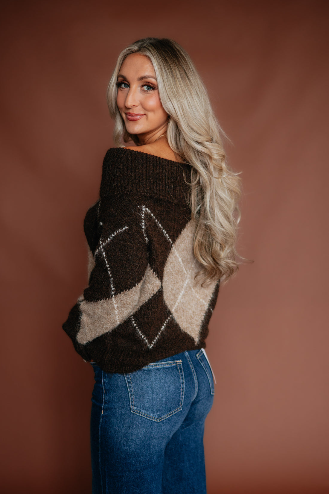 Brielle Off The Shoulder Sweater