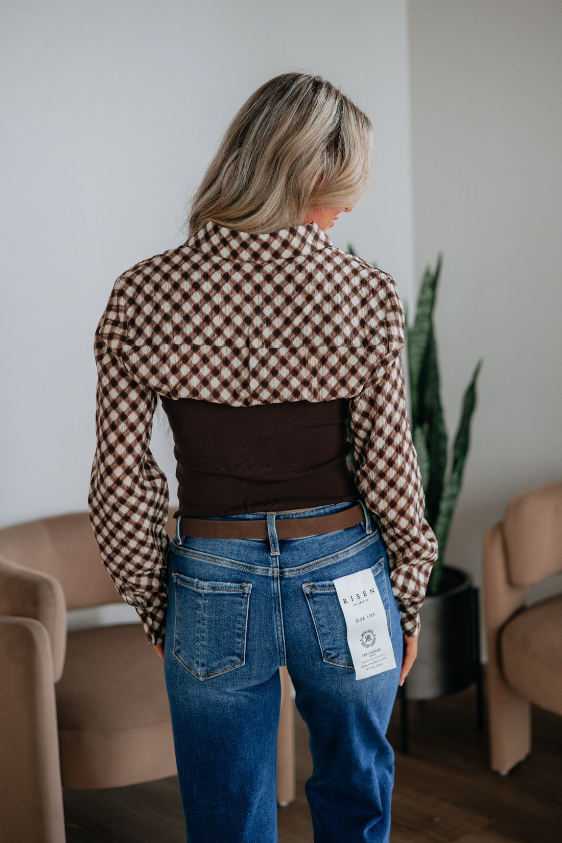 Elle Contrast Top