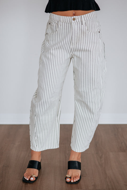 Hudson Striped Pants