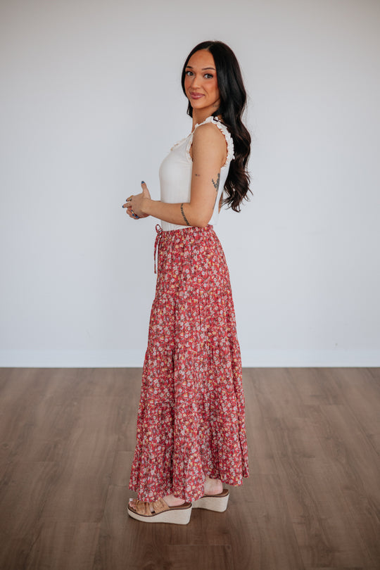 Hyacinth Floral Skirt