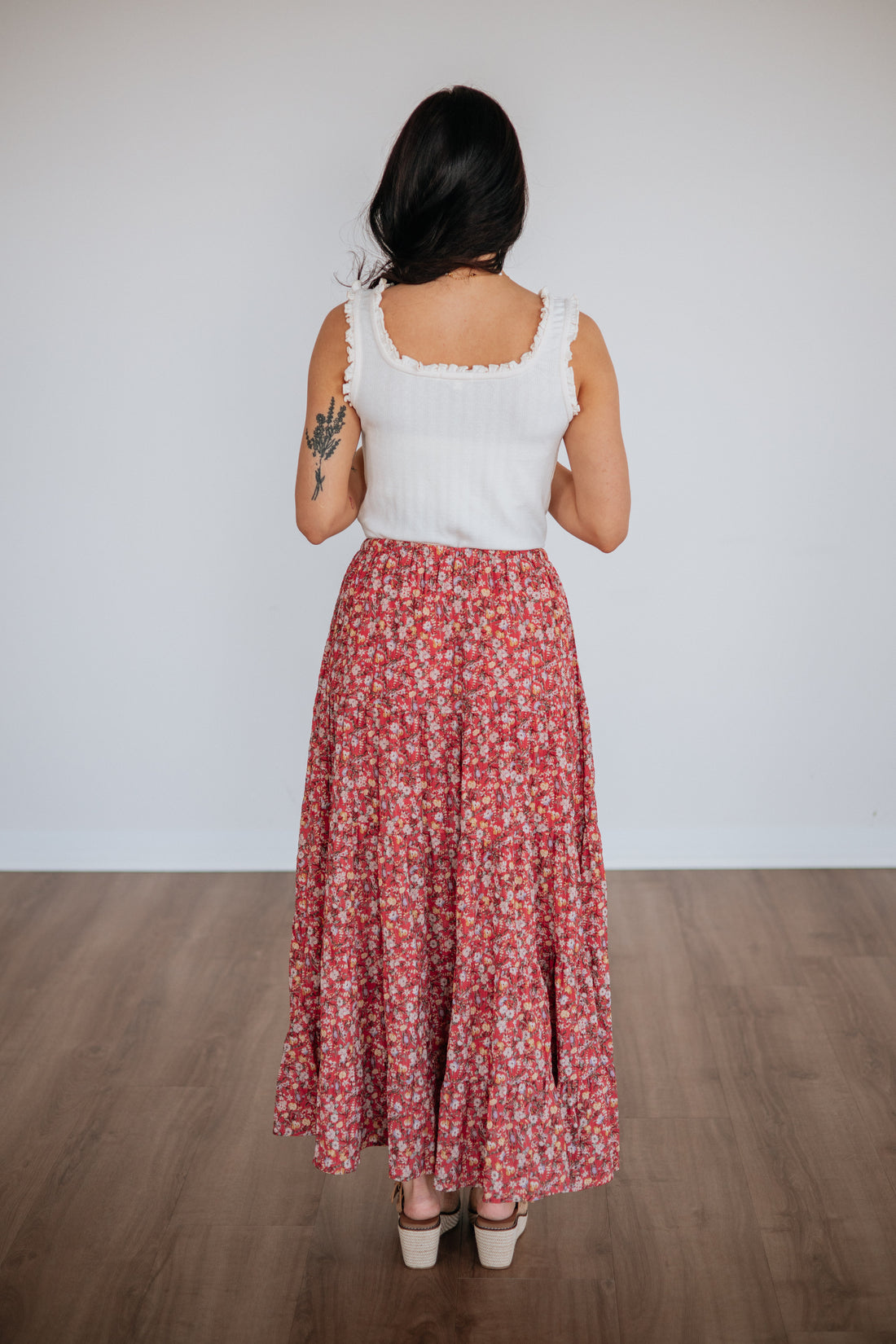 Hyacinth Floral Skirt