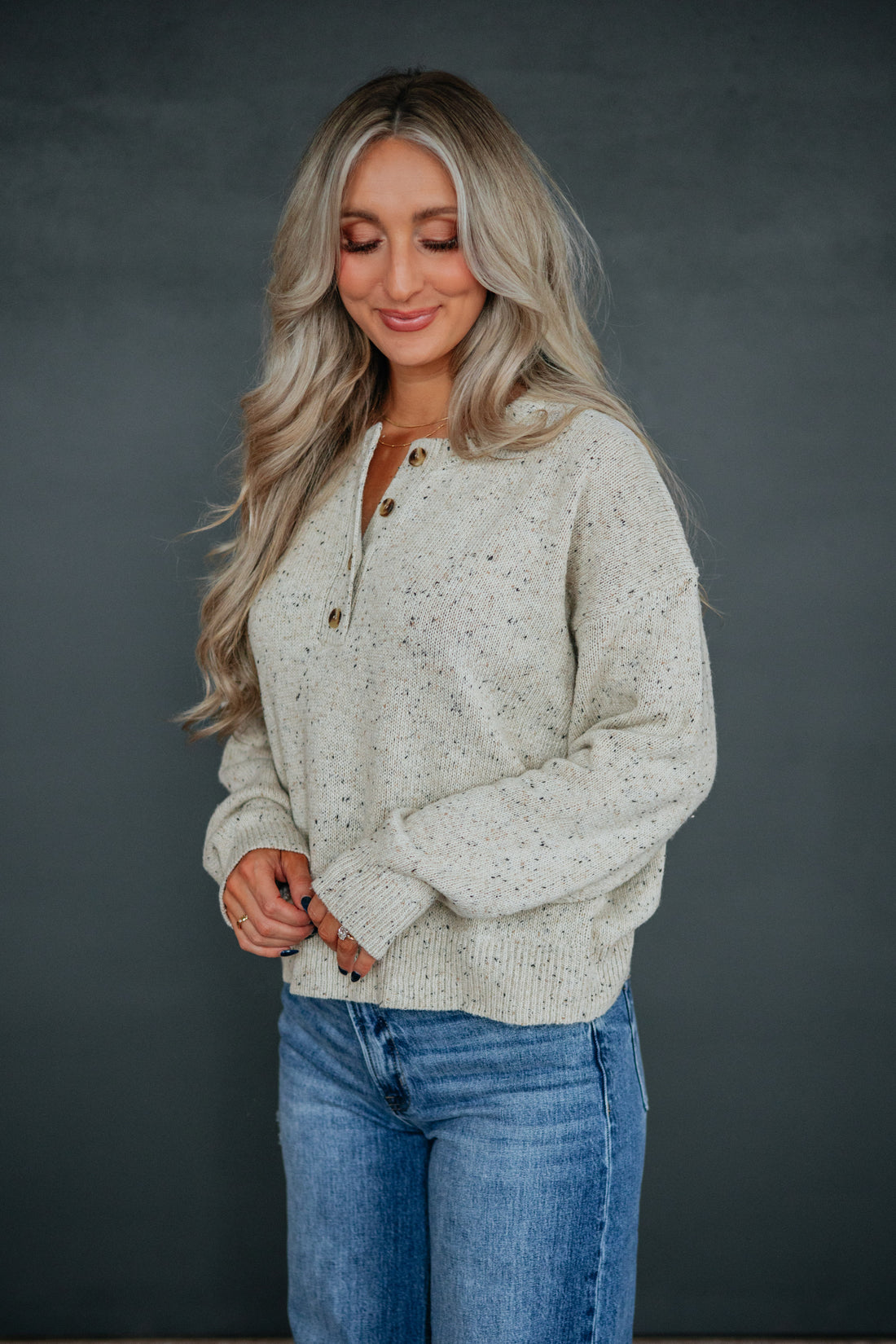 Kalee Henley Sweater
