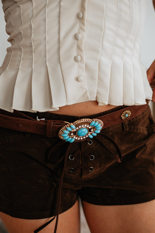 Talisha Suede Shorts
