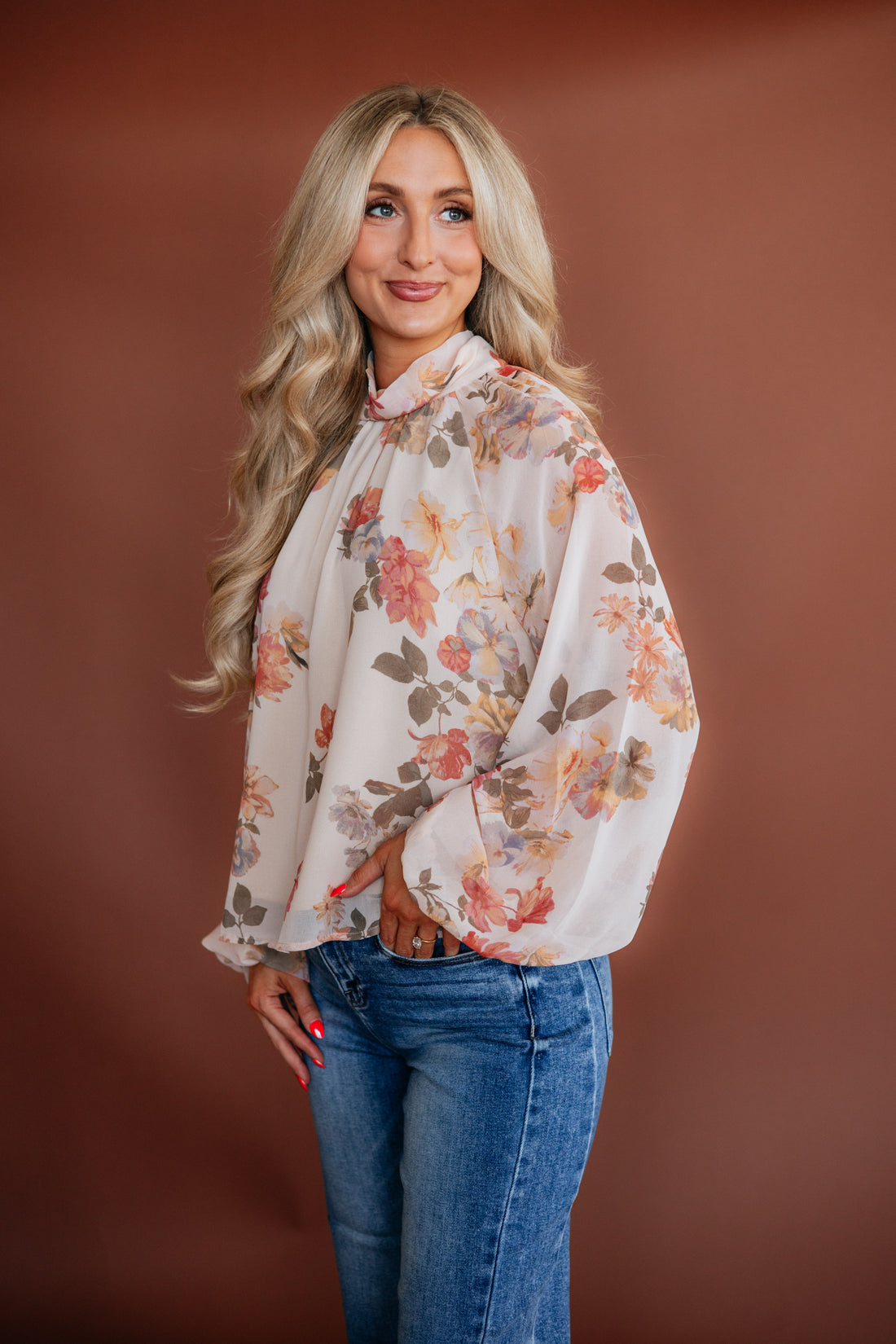 Kynda Floral Blouse