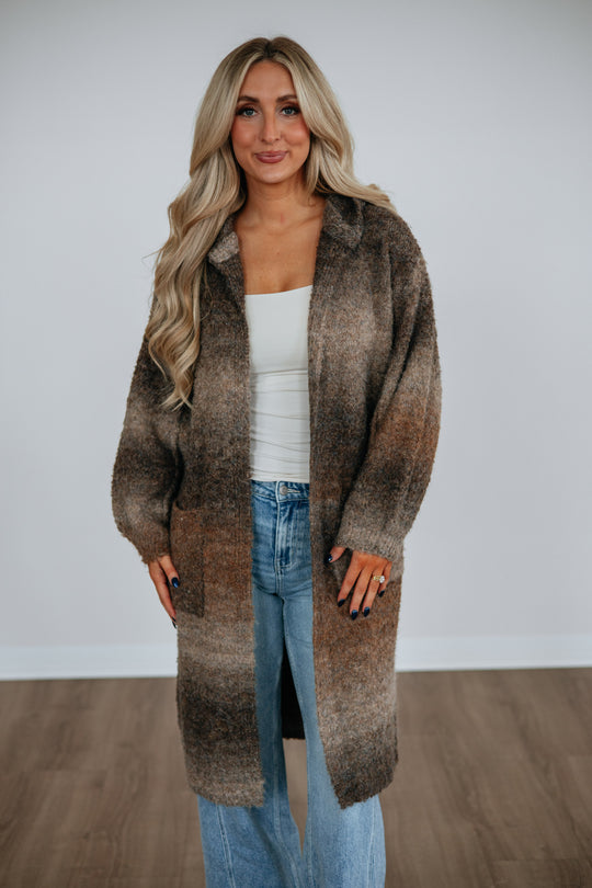 Aniya Hooded Cardigan