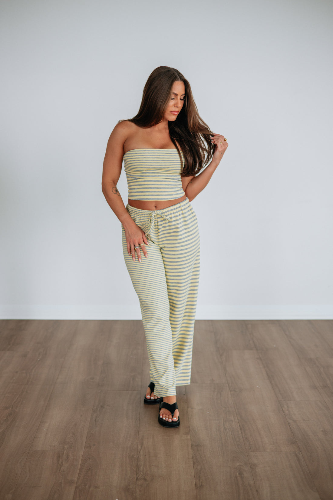 Caite Striped Pants