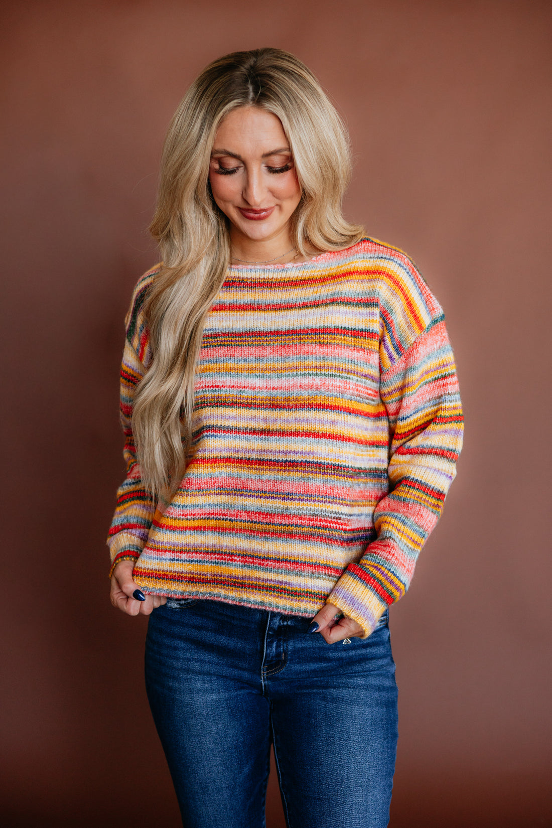 Brandy Striped Sweater