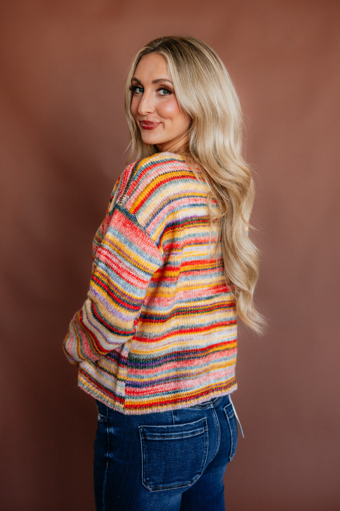 Brandy Striped Sweater
