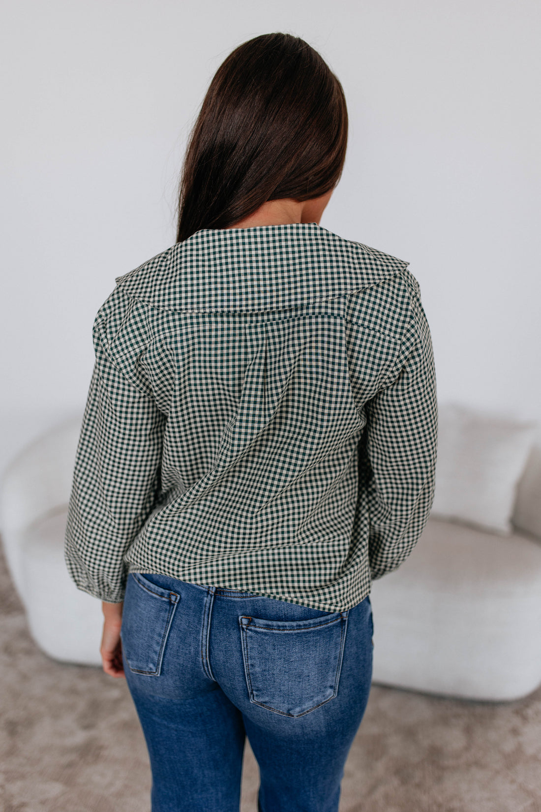 Maelle Gingham Top