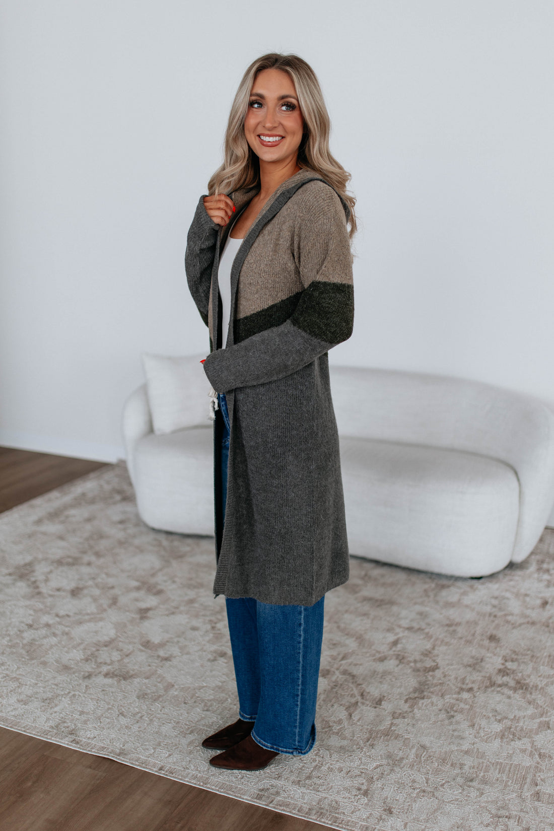 Joanie Hooded Cardigan