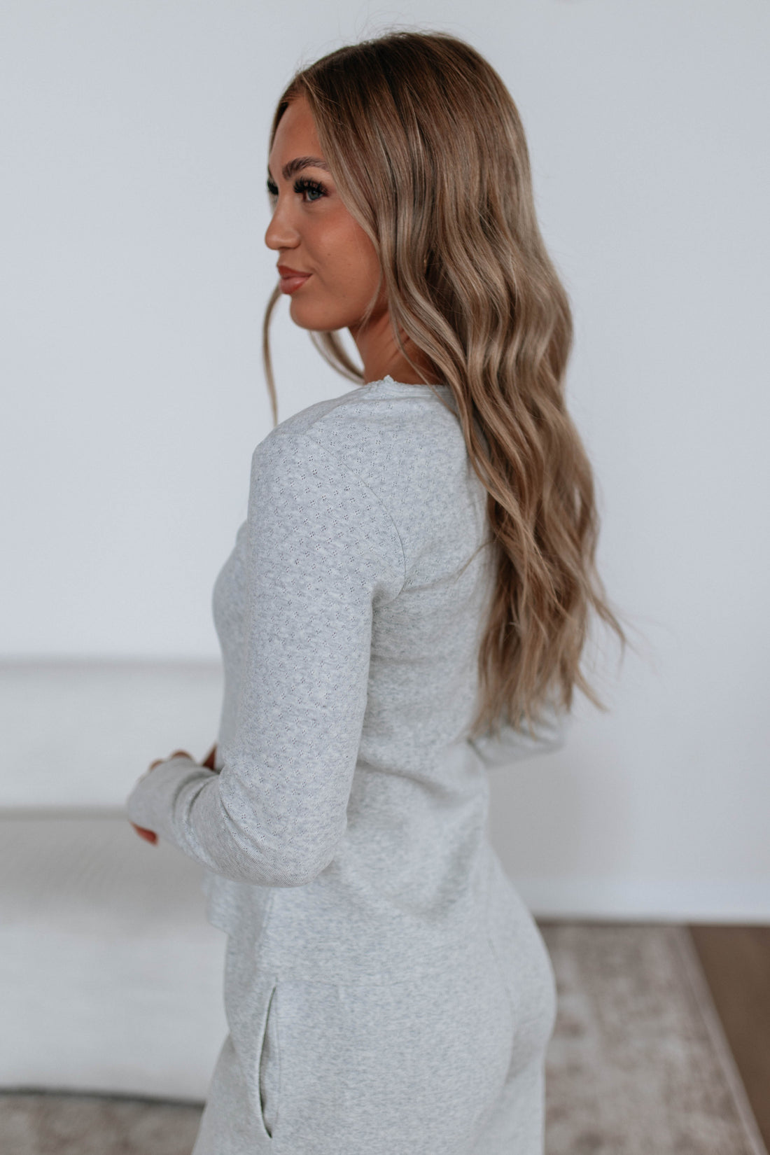 Kalley Pointelle Top