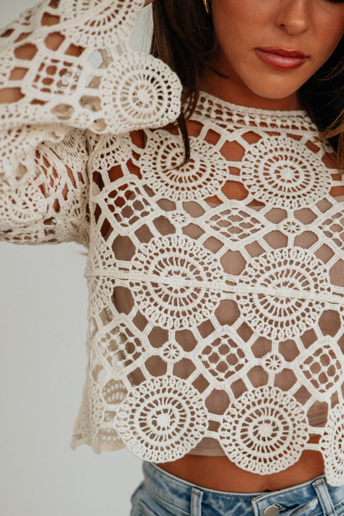 Dasha Crochet Top